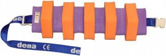Plavecký pás Dena 1000 oranžovo - fialový - obrázek 1