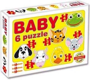 Dětské Baby puzzle, Žlutá - obrázek 1