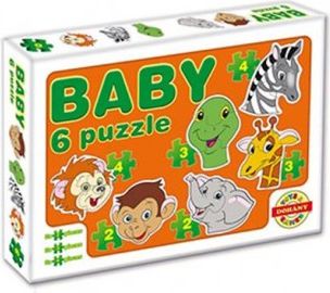 Dětské Baby puzzle, Oranžová - obrázek 1