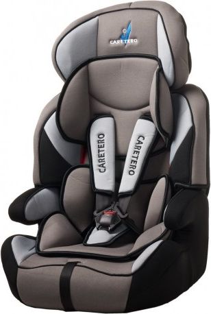 Autosedačka CARETERO Falcon Dark grey 2016, Šedá - obrázek 1