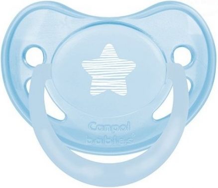 Canpol Babies Dudlík  - Pastel 0-6m - modrý - obrázek 1