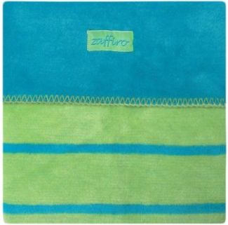 Dětská bavlněná deka Womar 75x100 modro-zelená, Tyrkysová - obrázek 1