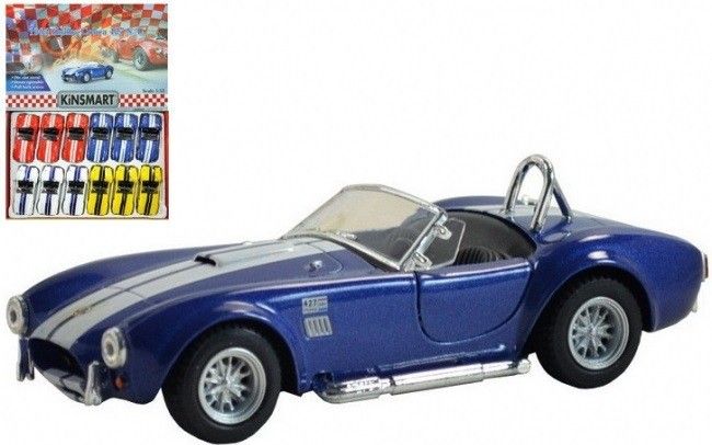 Kovové auto COBRA 1965 - žltá - obrázek 1