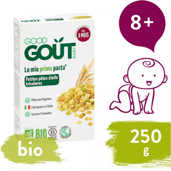 Good Gout Bio Italské těstovinové hvězdičky (250 g) Good Gout BIO - obrázek 1