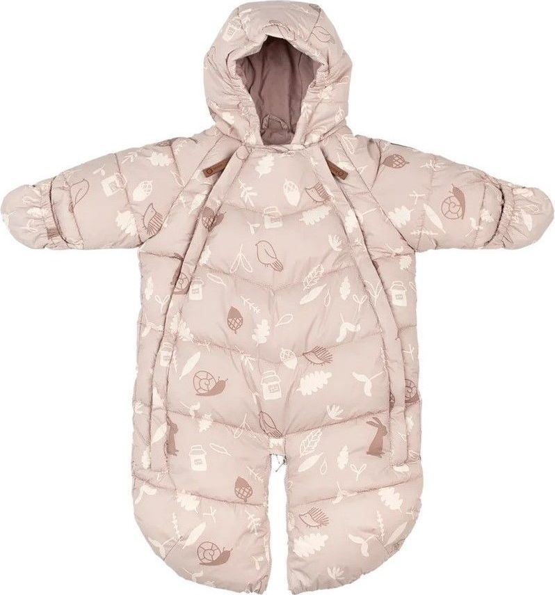 LEOKID Baby Overall Pink Forest - obrázek 1
