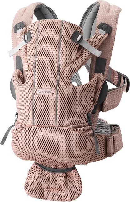 BabyBjörn Ergonom. nosítko Babybjorn Move 3D Mesh Dusty pink 2021 - obrázek 1