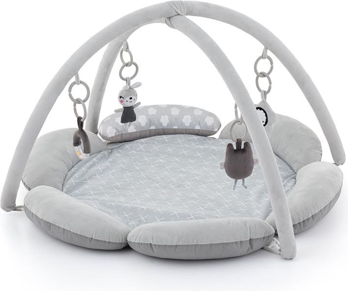 PETITEMARS Deka na hraní 3v1 Petite&Mars Cloud Silver 2021 - obrázek 1