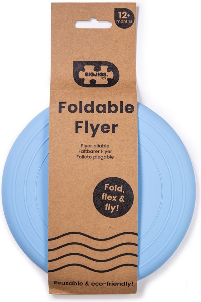 Bigjigs Toys Frisbee modré Powder - obrázek 3