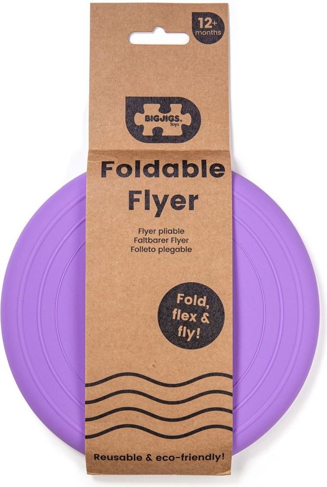 Bigjigs Toys Frisbee fialové Lavender - obrázek 3