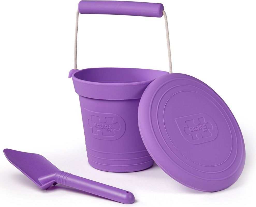 Bigjigs Toys Frisbee fialové Lavender - obrázek 5