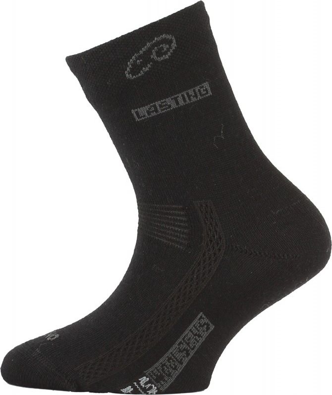Lasting TJS 900 tenké merino ponožky černá velikost: 29-33 XS - obrázek 1