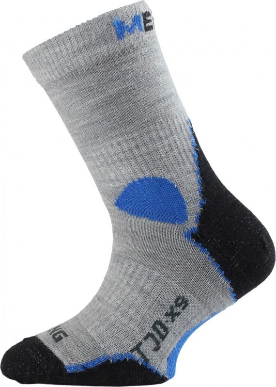 Lasting TJD 800 tenké merino ponožky šedá velikost: 24-28 XXS - obrázek 1