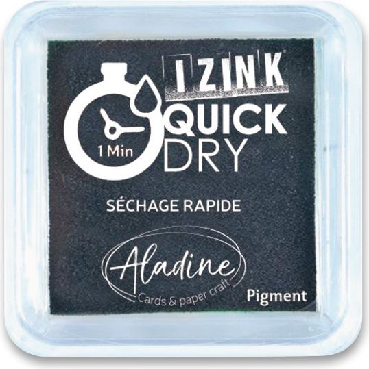 AladinE Razítkovací polštářek Izink Quick Dry černá 19546 1 ks - obrázek 1