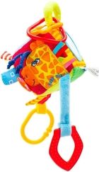 Hračka plyšová interaktivní i na kočárek - KOSTKA MEDVÍDEK barevná - BabyMix - obrázek 5