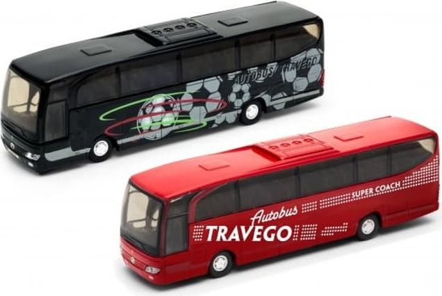 Kovový model - Autobus Mercedes Benz Travego, 1:60, 1ks - obrázek 1