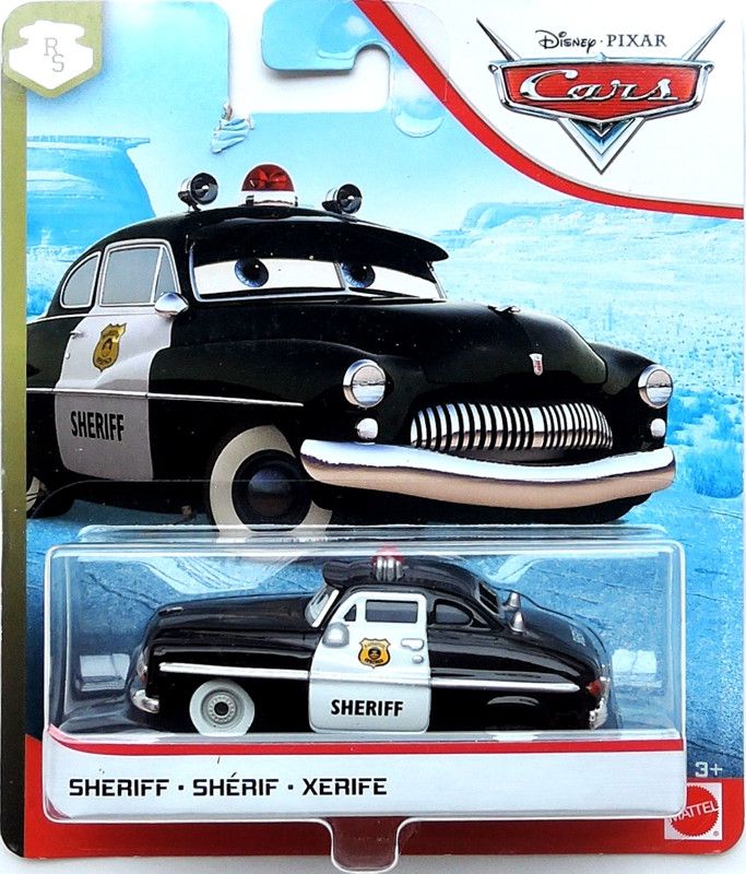 Mattel CARS (Auta) - Sheriff (Šerif) - nová kolekce - obrázek 1