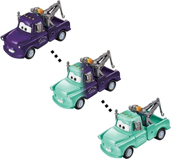 Mattel CARS (Auta) - Color Changers Mater (Burák měnící barvu) - obrázek 2