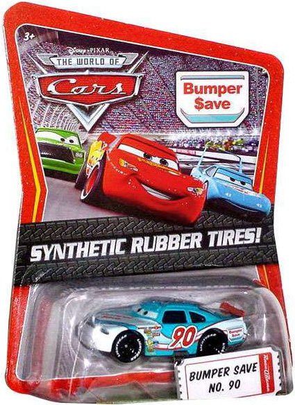 Mattel CARS (Auta) - Bumper Save 90 Rubber Tires (gumová kolečka) - obrázek 1