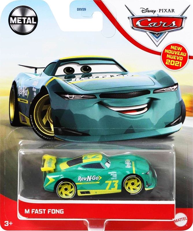 Mattel CARS 3 (Auta 3) - M Fast Fong Nr. 73 - obrázek 1