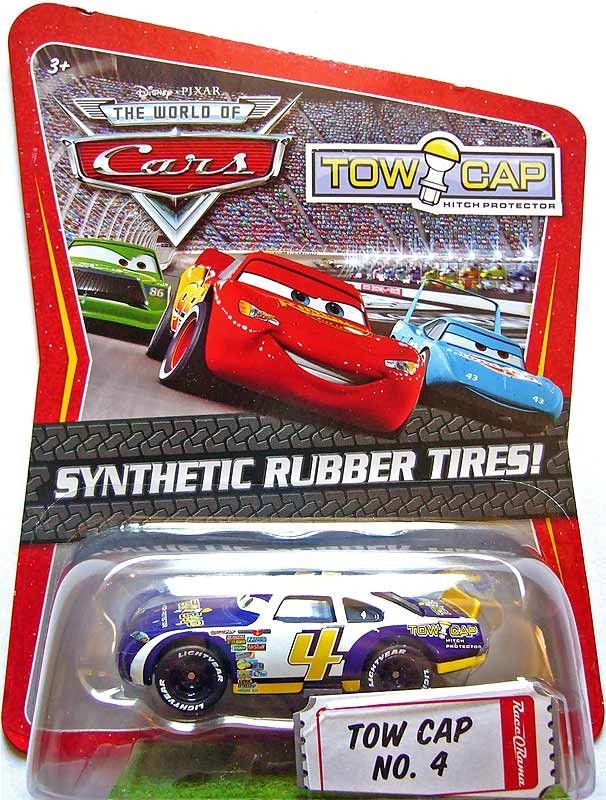 Mattel CARS (Auta) - Tow Cap 4 Rubber Tires (gumová kolečka) - obrázek 1