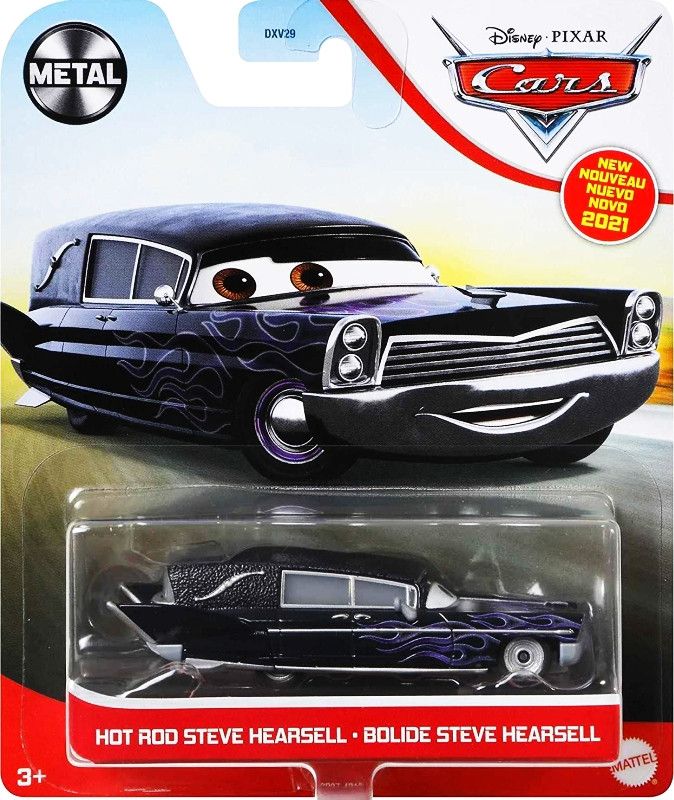 Mattel CARS 3 (Auta 3) - Hot Rod Steve Hearsell - obrázek 1