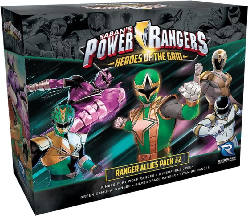 Renegade Games Power Rangers: Heroes of the Grid Ranger Allies Pack #2 - obrázek 1