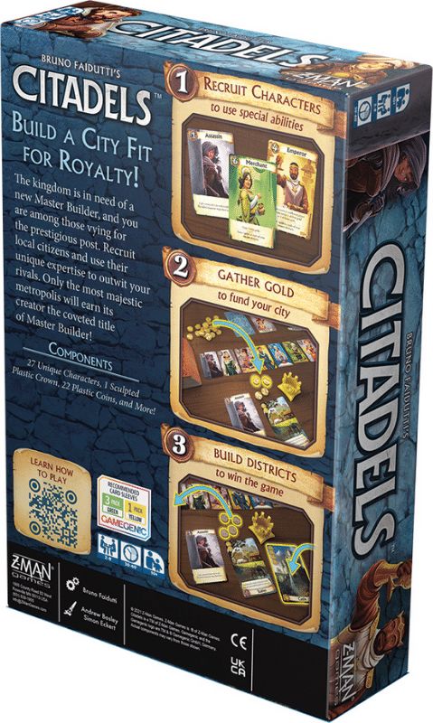 Z-Man Games Citadels Revised - obrázek 3