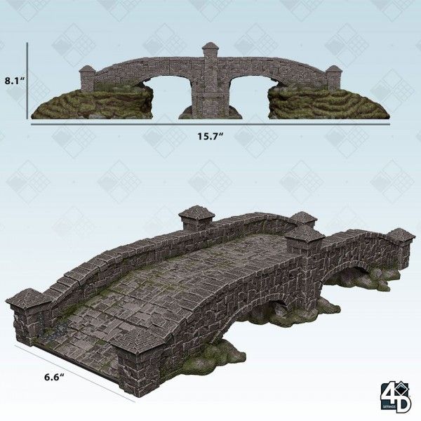 WizKids 4D Settings: Stone Bridge - obrázek 1