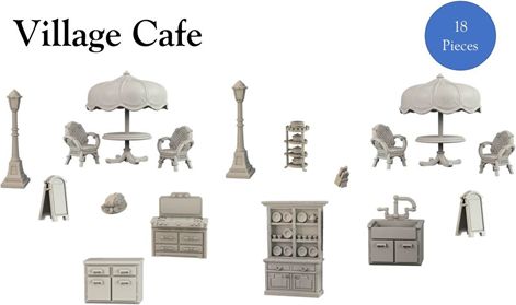 Mantic Games Terrain Crate: Village Café - obrázek 1