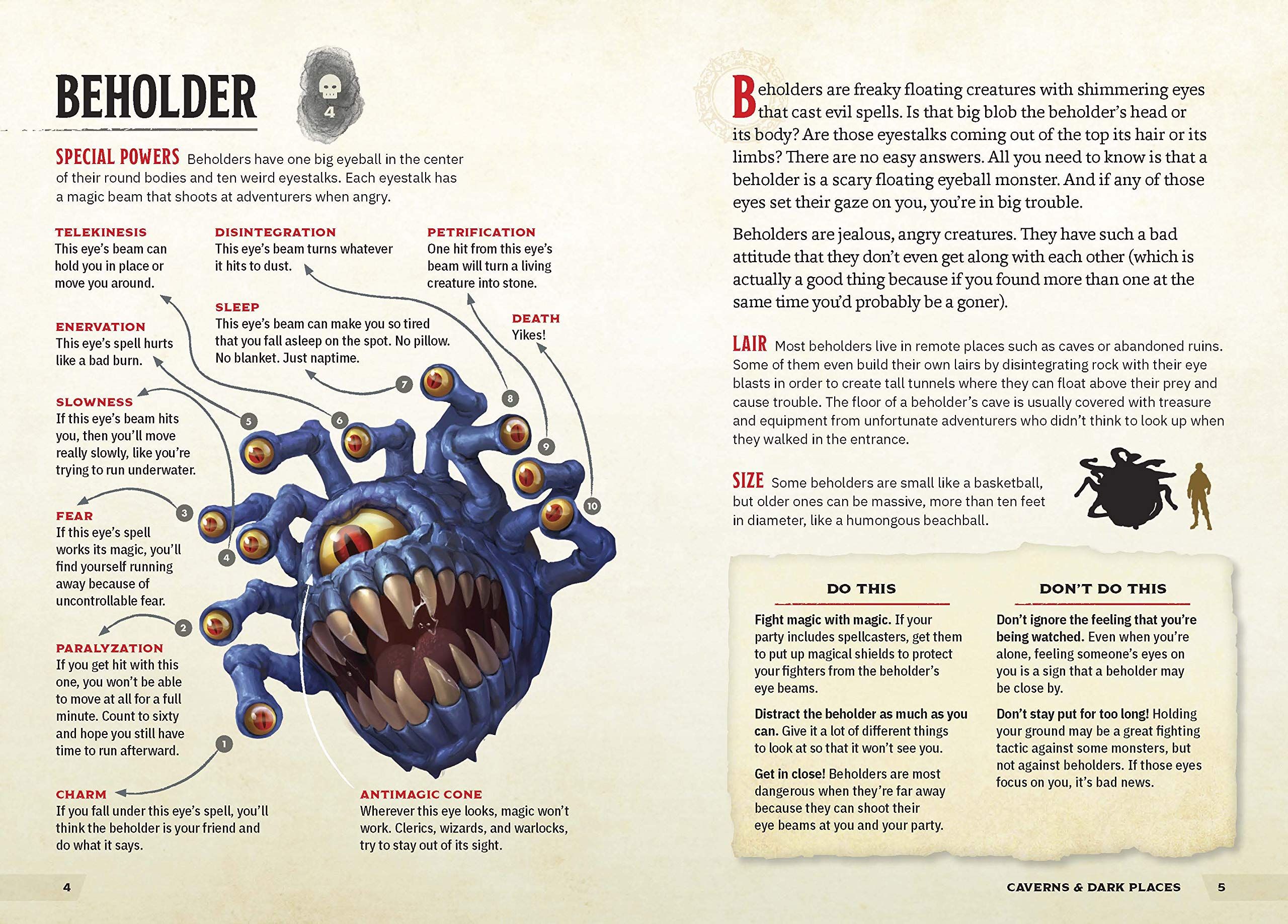 Penguin Random House Dungeons & Dragons: Monsters & Creatures - obrázek 2