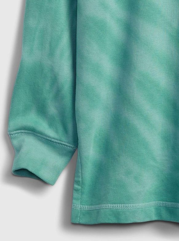 Oversized Mikina dětská GAP | Zelená | Dívčí | XL - obrázek 4