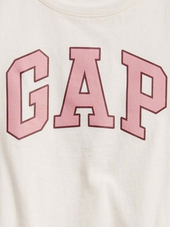 Logo Triko dětské GAP | Bílá | Dívčí | XXL - obrázek 3