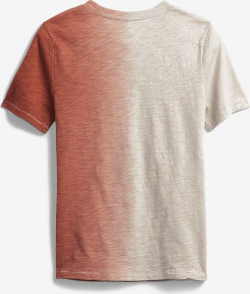 Organic Cotton Dip-Dye Triko dětské GAP | Červená | Chlapecké | XL - obrázek 2