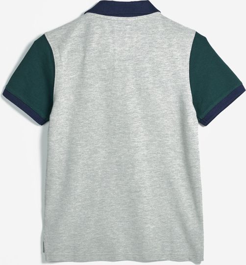 Fran Logo Polo triko dětské GAP | Šedá | Chlapecké | XXL - obrázek 2