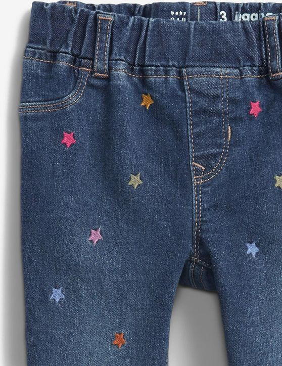 Star Jeans dětské GAP | Modrá | Dívčí | 18-24 měsíců - obrázek 3