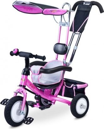 Dětská tříkolka Toyz Derby pink, Růžová - obrázek 1