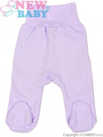 Kojenecké polodupačky New Baby fialové, Fialová, 56 (0-3m) - obrázek 1