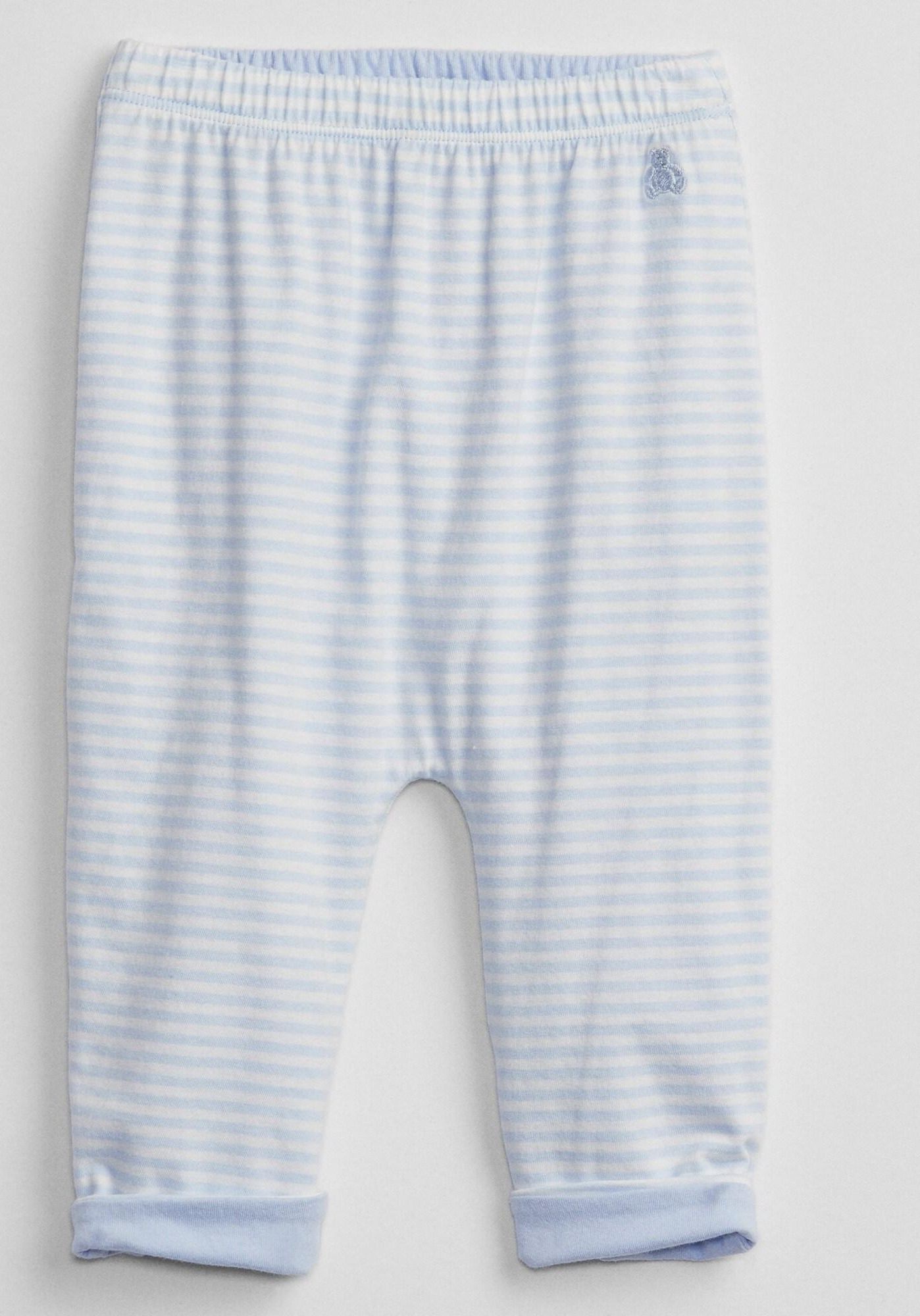 Modré klučičí tepláky pull-on pantstepláky pull-on pants GAP - 50-62 - obrázek 1