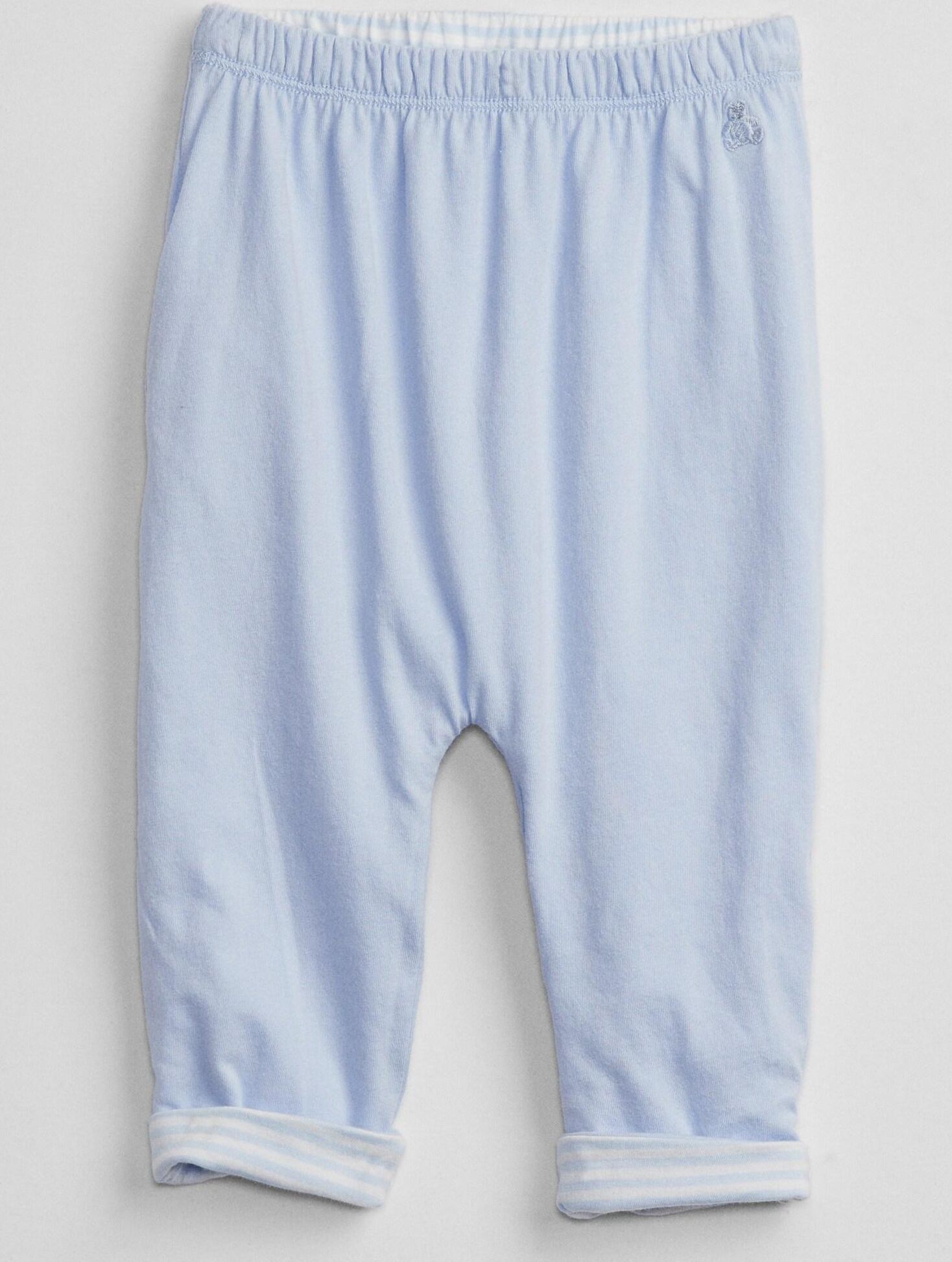 Modré klučičí tepláky pull-on pantstepláky pull-on pants GAP - 50-62 - obrázek 2
