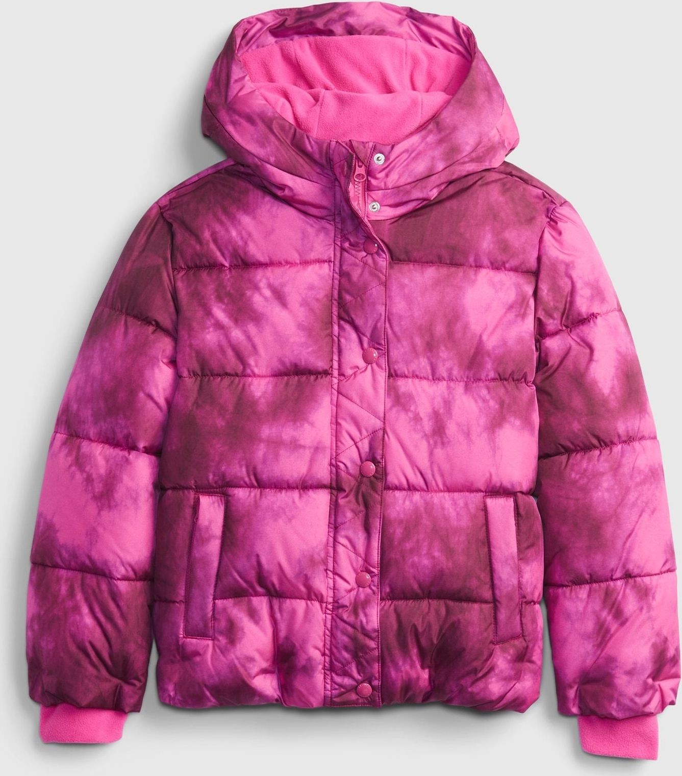 Růžová holčičí bunda classic warmest GAP - 98-110 - obrázek 2