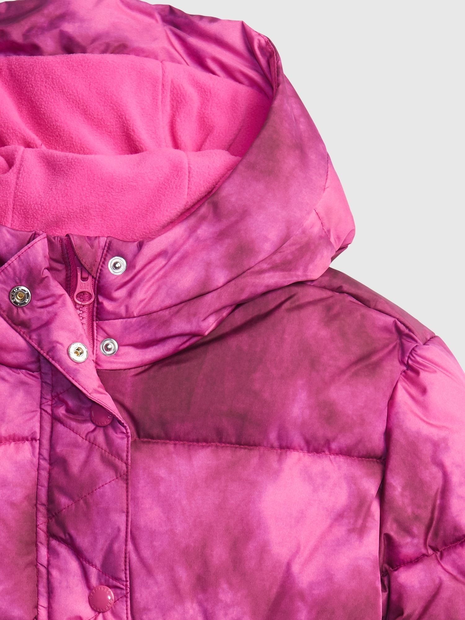 Růžová holčičí bunda classic warmest GAP - 98-110 - obrázek 4