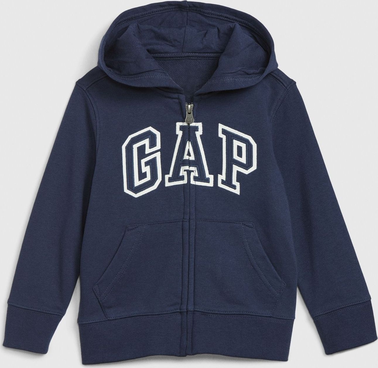 Modrá klučičí mikina GAP logo hoodie - 92 - obrázek 1