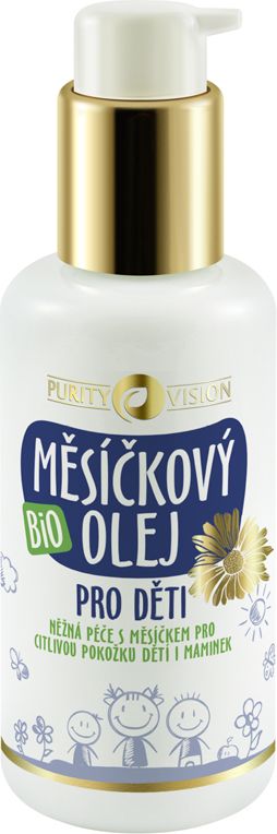 PURITY VISION Bio Olej měsíčkový pro děti 100 ml - obrázek 1