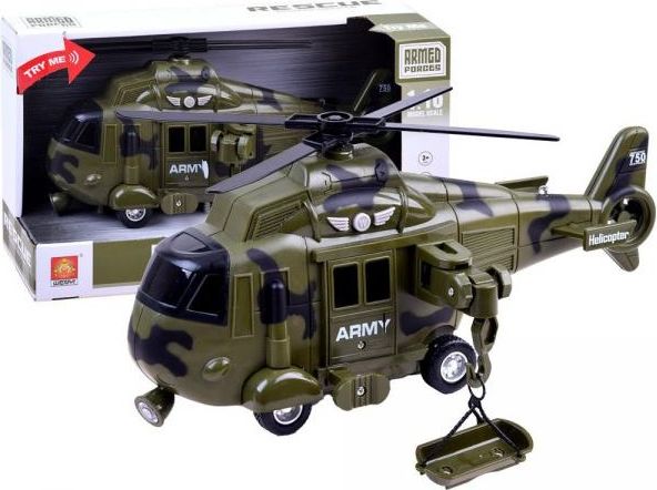 Vojenská helikoptéra na baterie - obrázek 1