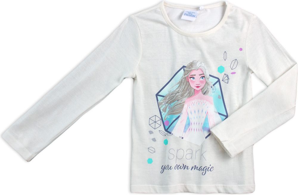 Dívčí pyžamo DISNEY FROZEN SPARK bílé Velikost: 104 - obrázek 3