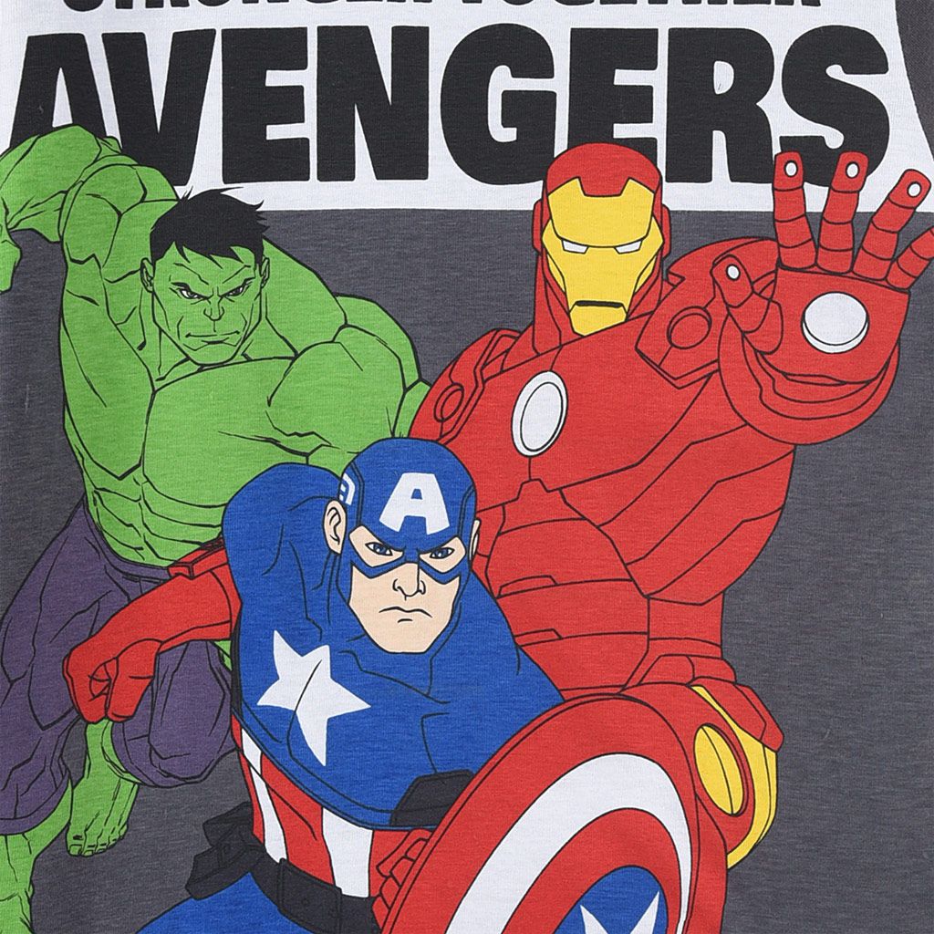 Chlapecké pyžamo AVENGERS STRONGER šedé Velikost: 104 - obrázek 2