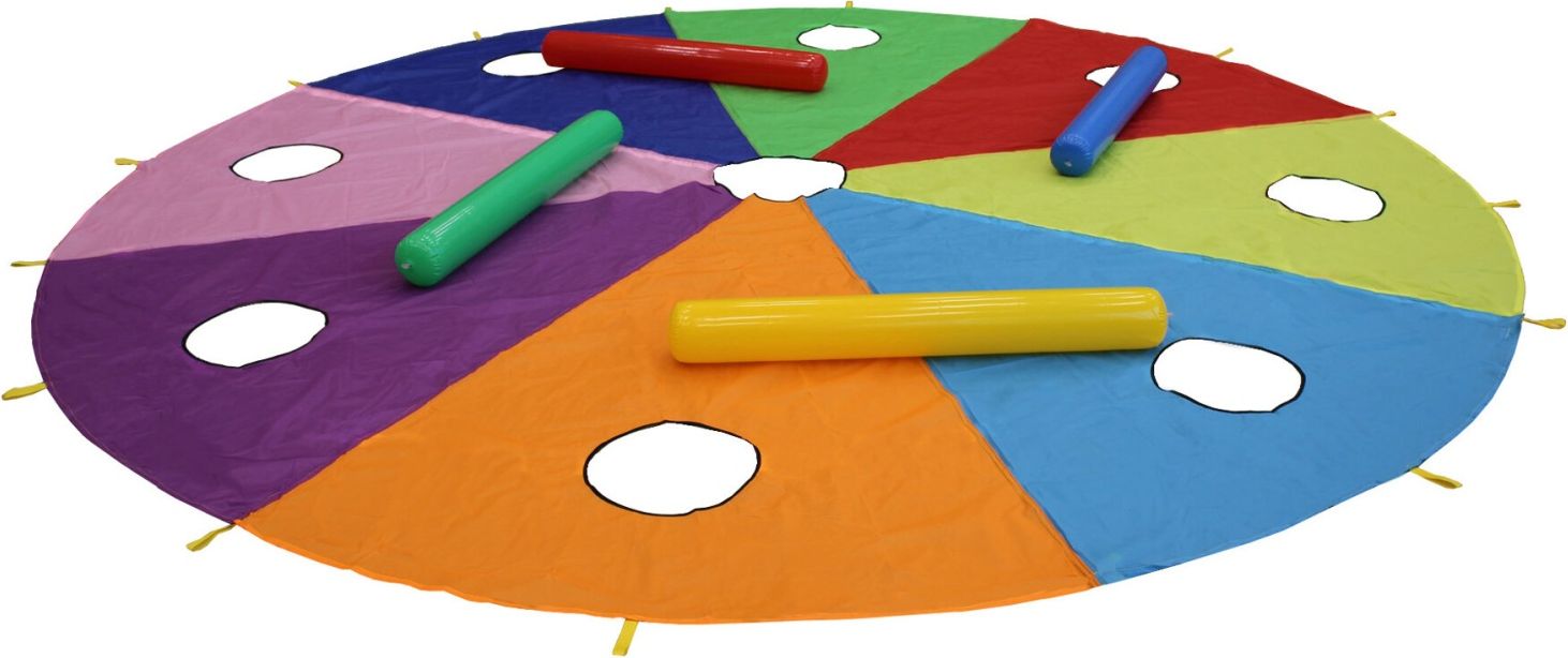 Merco Parachute Play didaktická pomůcka Průměr: 4 m - obrázek 1