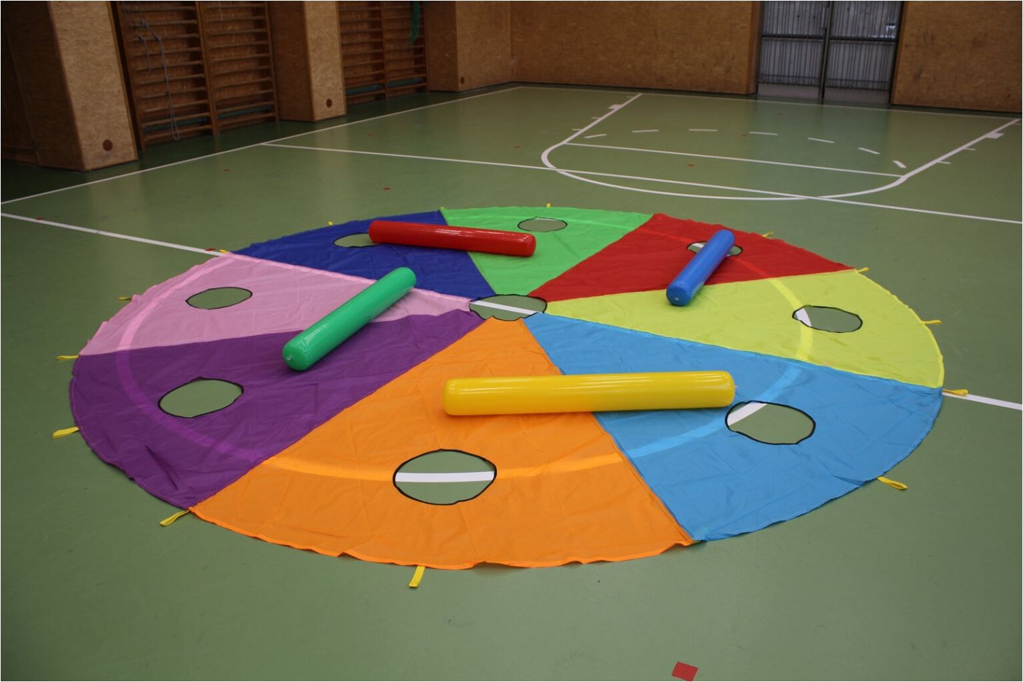 Merco Parachute Play didaktická pomůcka Průměr: 4 m - obrázek 3