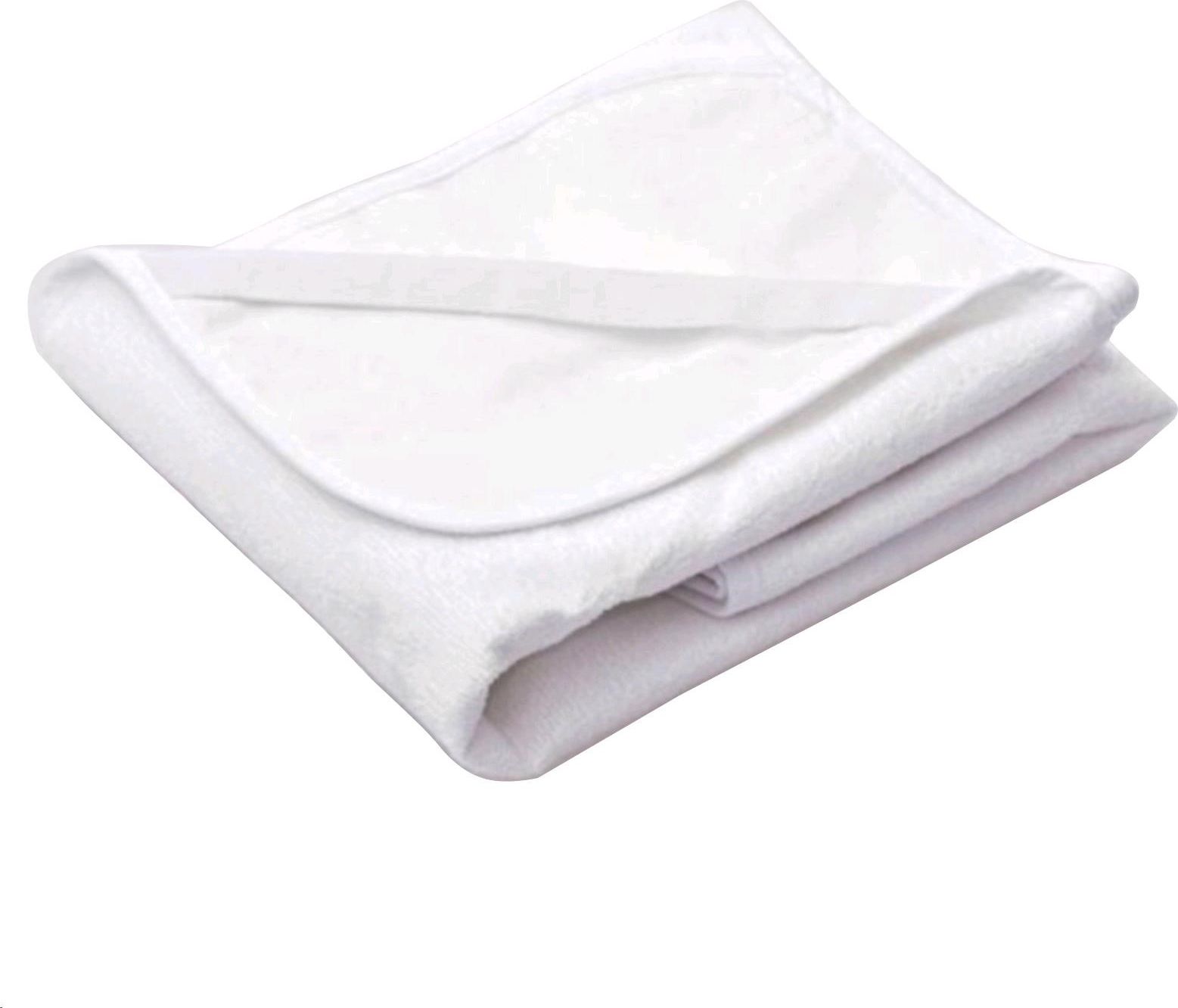Frotá nepromokavá podložka New Baby Varianta: 140x70 - bílá - obrázek 1