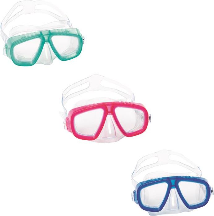 Potápěčské brýle dětské CAYMAN- mix 3 barvy (růžová, modrá, zelená) - obrázek 1